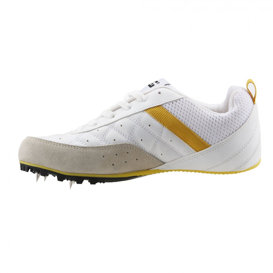 Lig Monaco Erkek Çivili Koşu Ayakkabısı Beyaz - Sarı