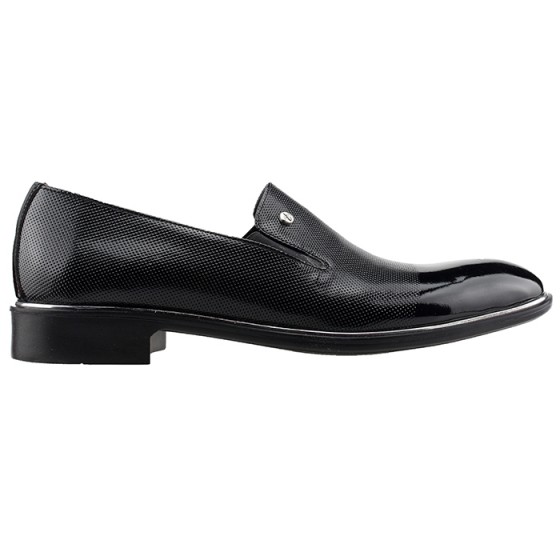 Ayakland Tamboga N562 Günlük Abiye Damatlık Klasik Erkek Ayakkabı Siyah