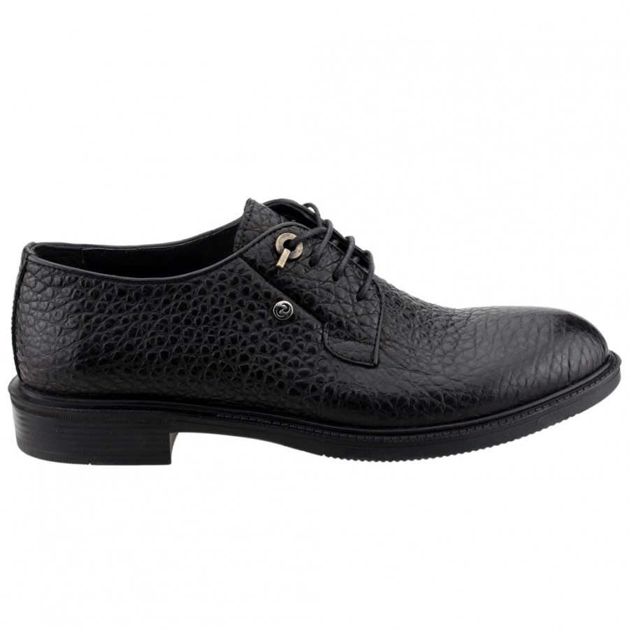 Epaş 23807-M % 100 Deri Klasik Erkek Ayakkabı Siyah